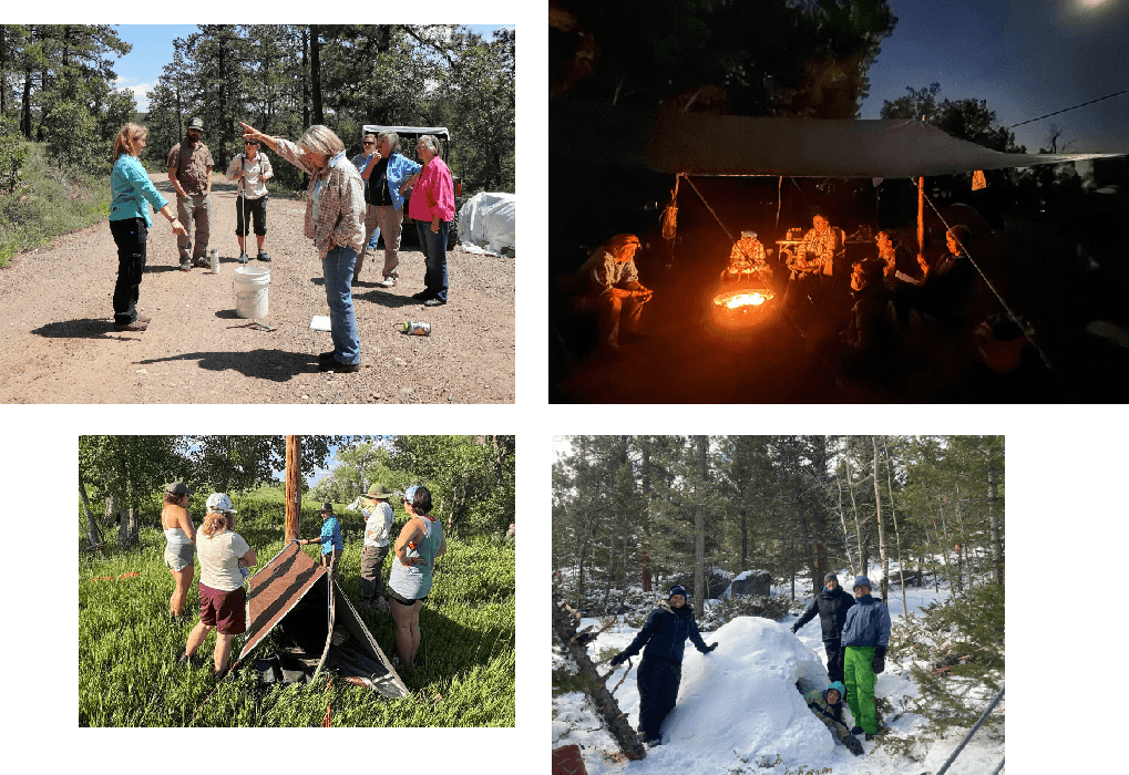 Team building visual mosaic