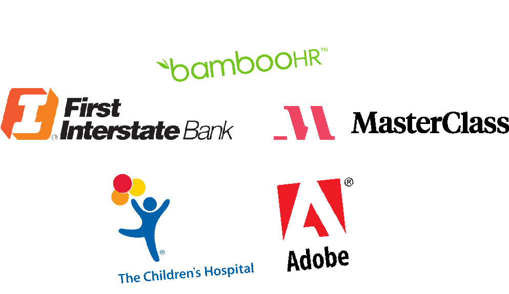 Corporate event logo mosaic